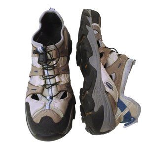 Cabela's Ventilated Hiking Shoe Men-8.5M Summer Heavy Duty Active Outdoor Taupe